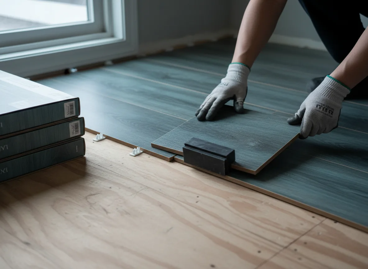 Luxury Vinyl Plank Installation company in Kellyville, OK